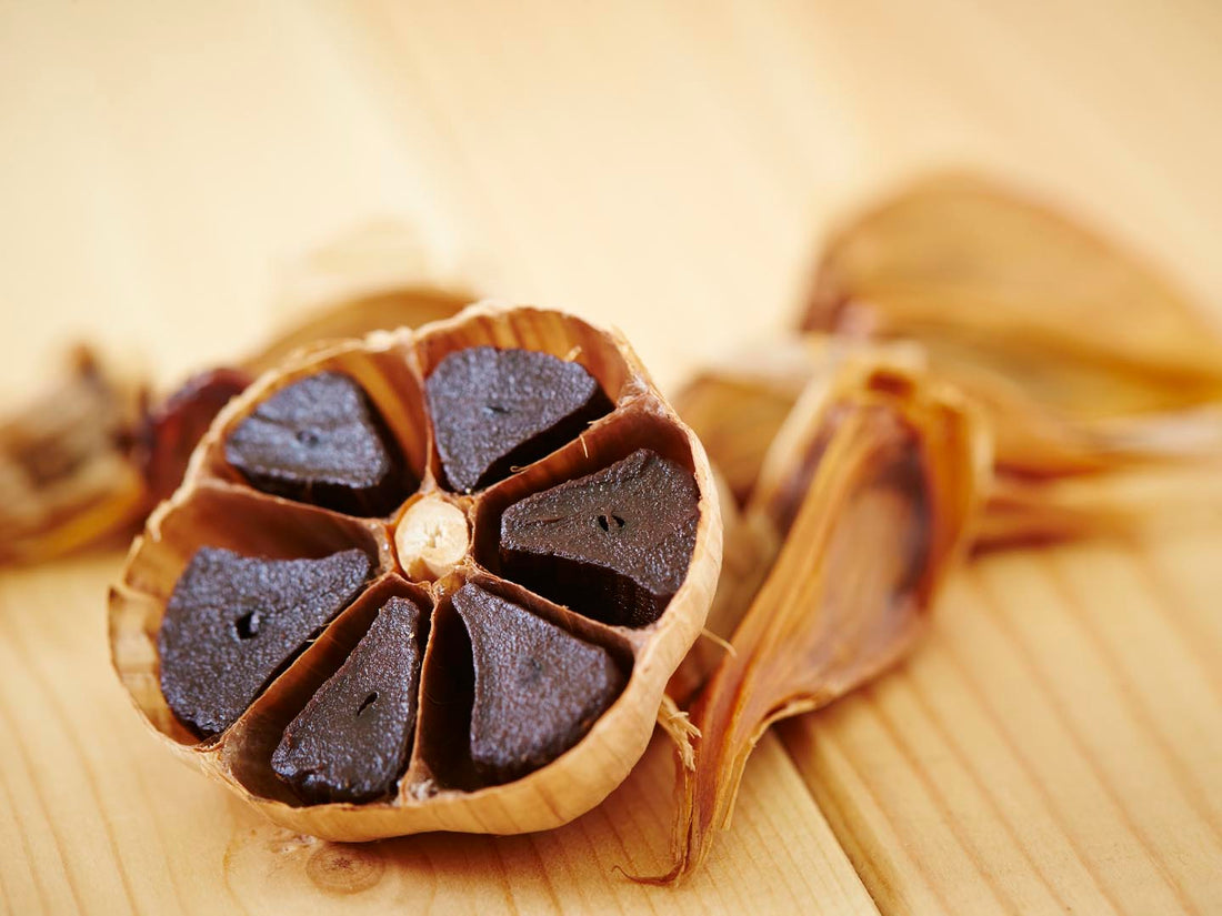 THERE'S NO GARLIC LIKE BLACK GARLIC