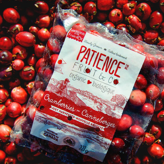 Patience & Co Organic Cranberries (Frozen!)