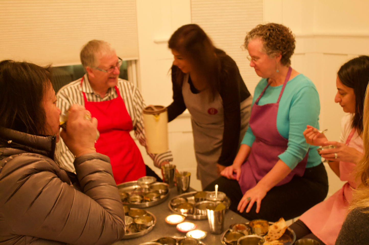 Let’s Eat Thali Together. Cooked by Annie M.