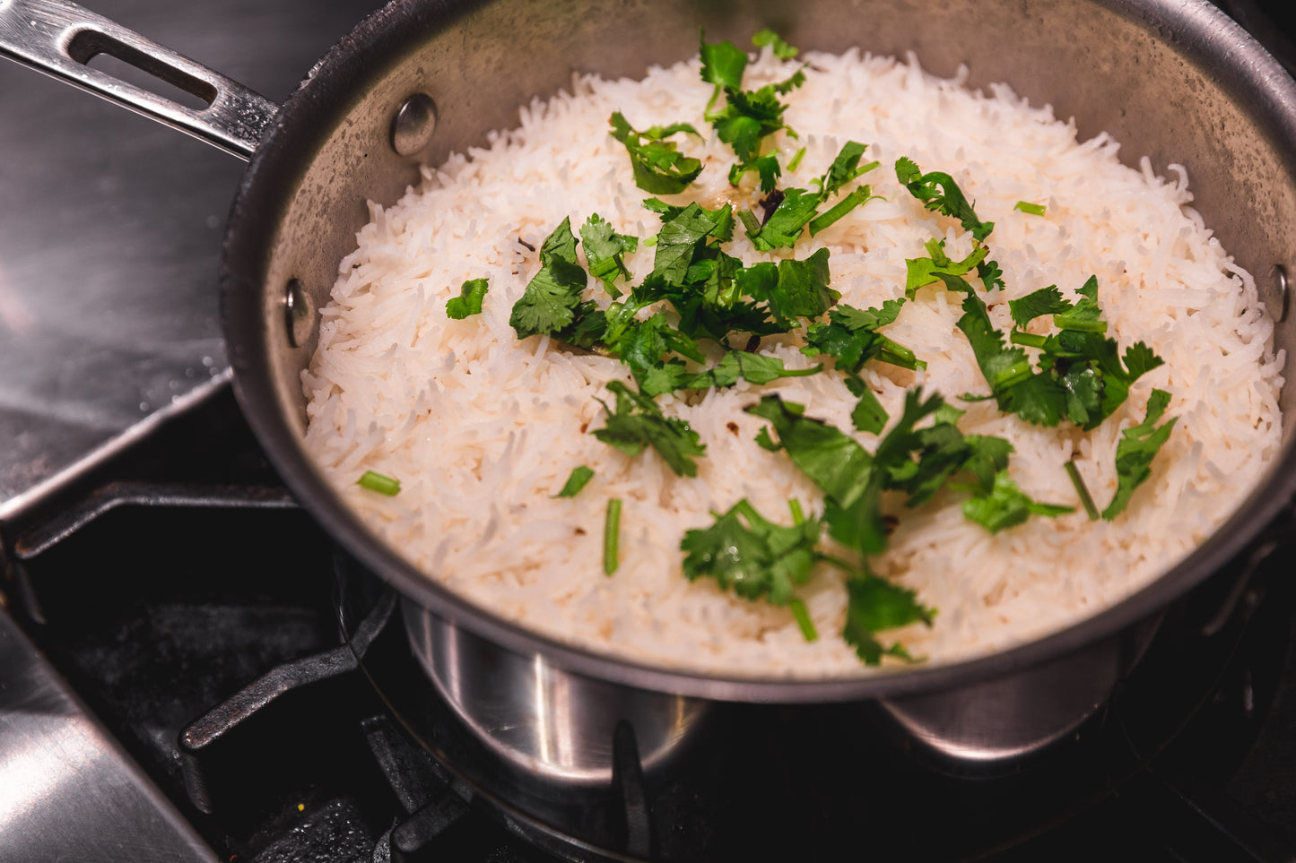 Mutter Paneer & Cumin Scented Basmati Rice - With Annie M