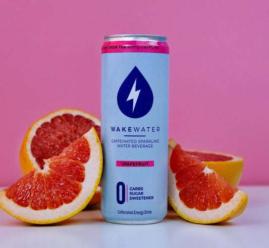 Wake Water - Caffeinated Sparkling Beverage - Grapefruit