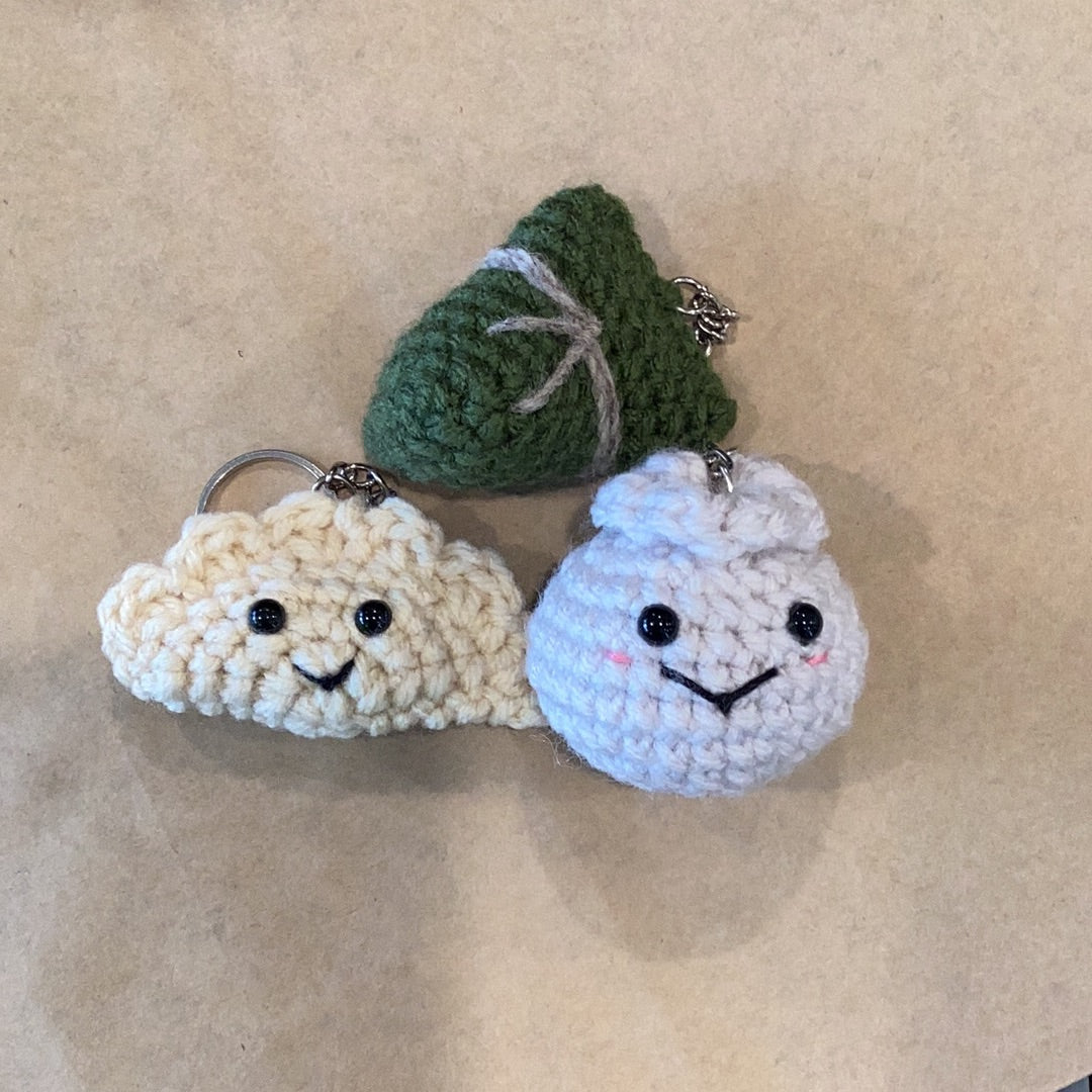 Random Dumpling Keychain